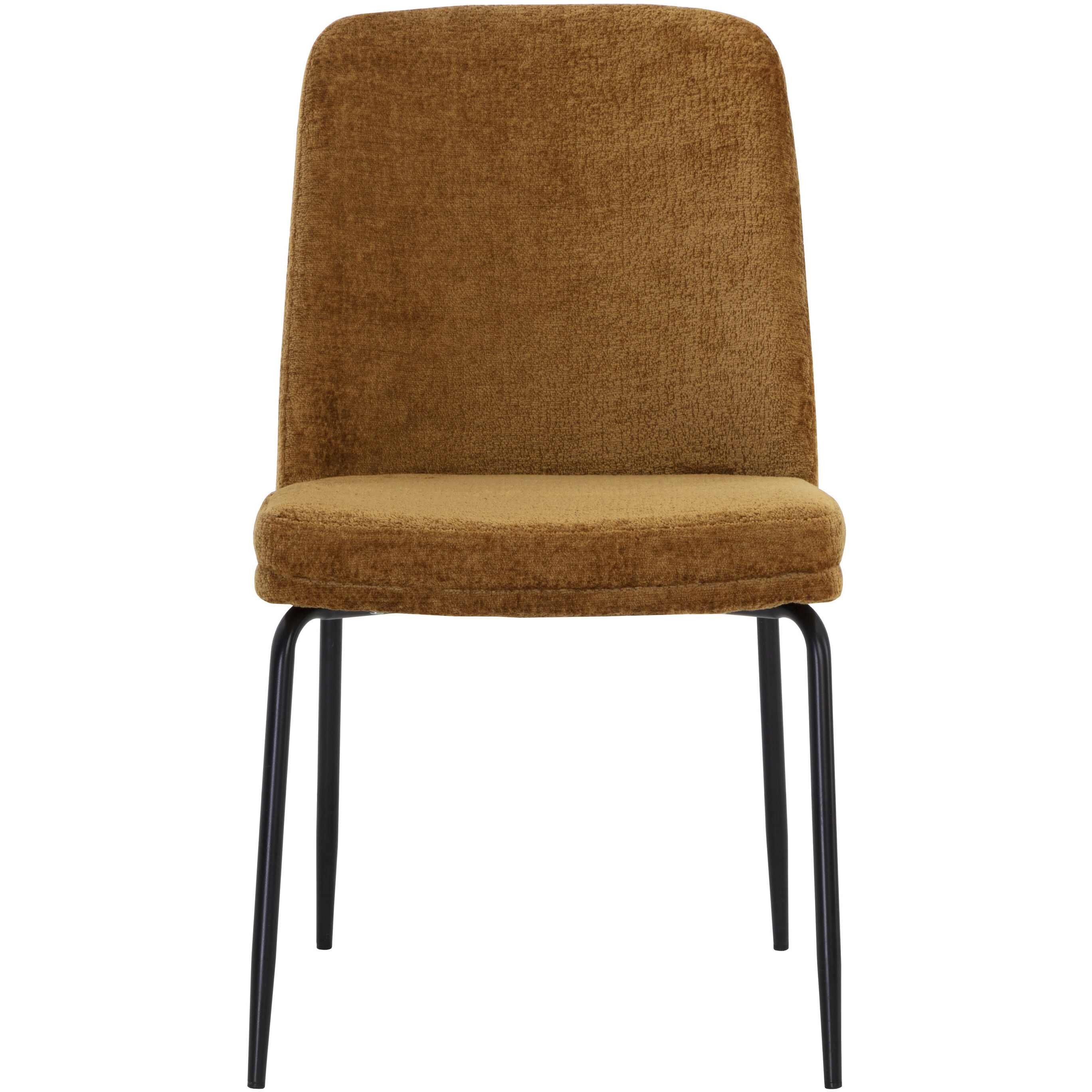 Zeke Black / Bergen Marmalade Dining Chair, Set Of 2